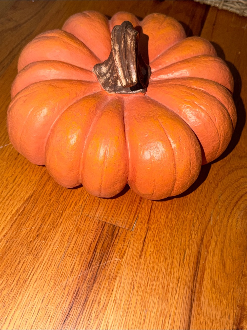 Orange Decorative Pumpkin Accent - Home Accents